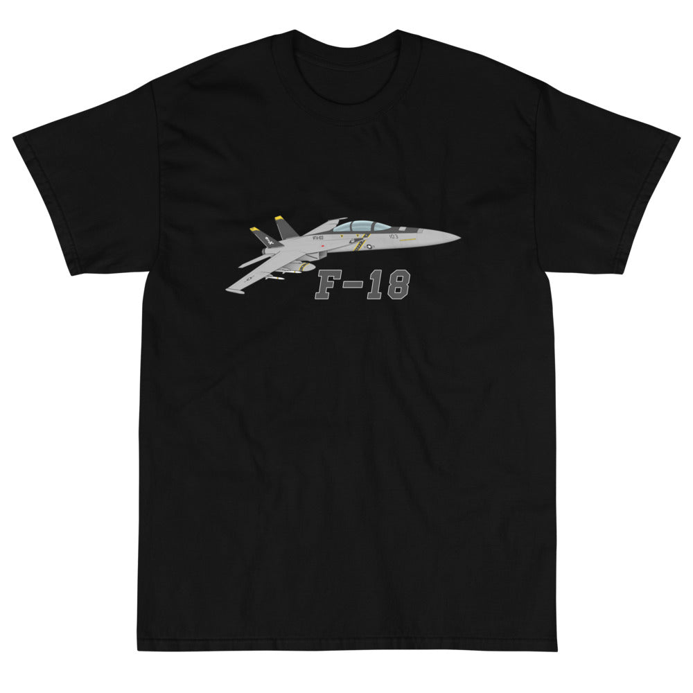 F-18 Jolly Rogers Airplane T-shirt