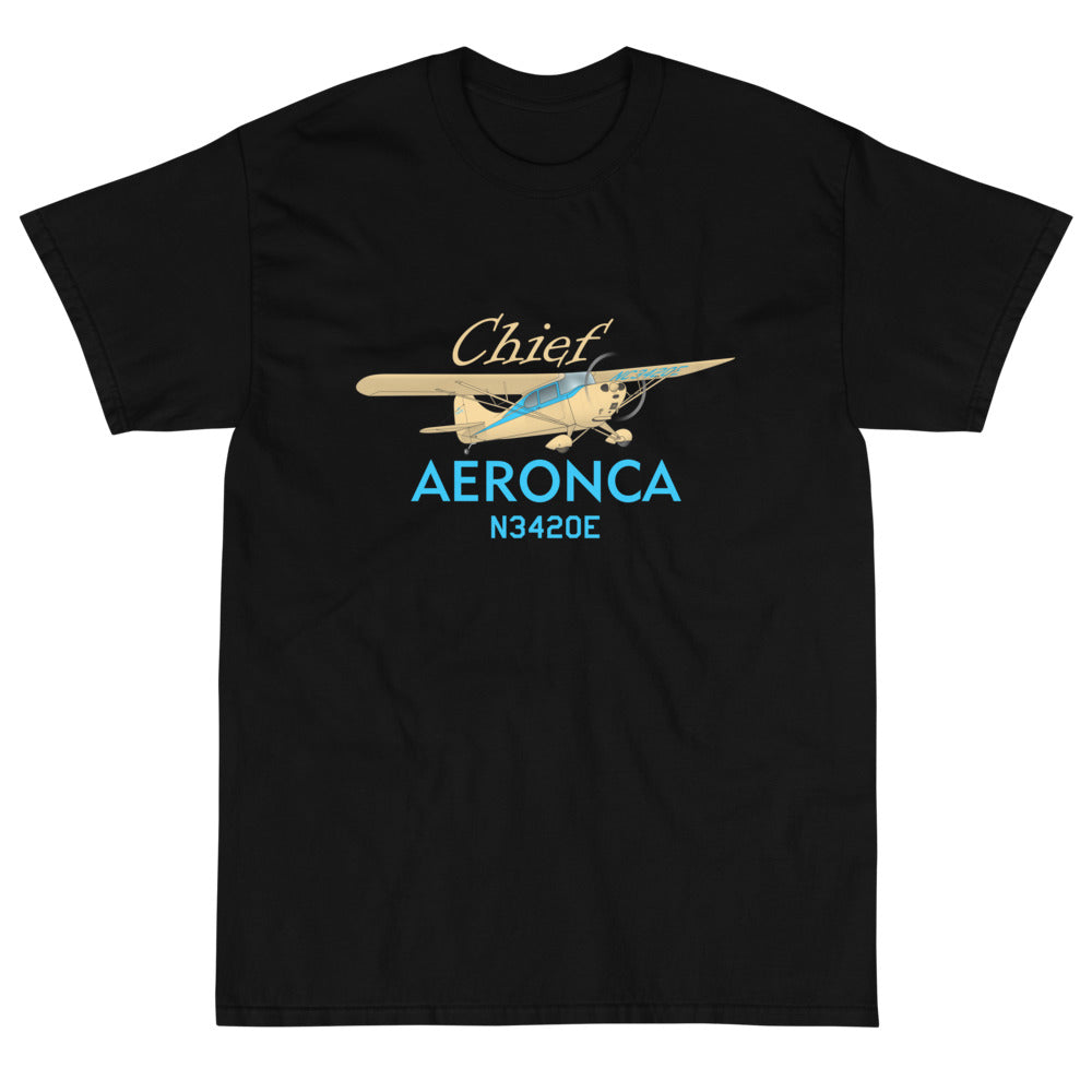 Custom Aeronca Chief Short Sleeve T-Shirt