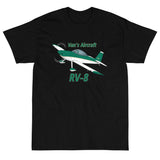Van's RV-8 Aircraft (AIRM1EIM8-GG2) Custom Airplane T-Shirt - Add Your N#