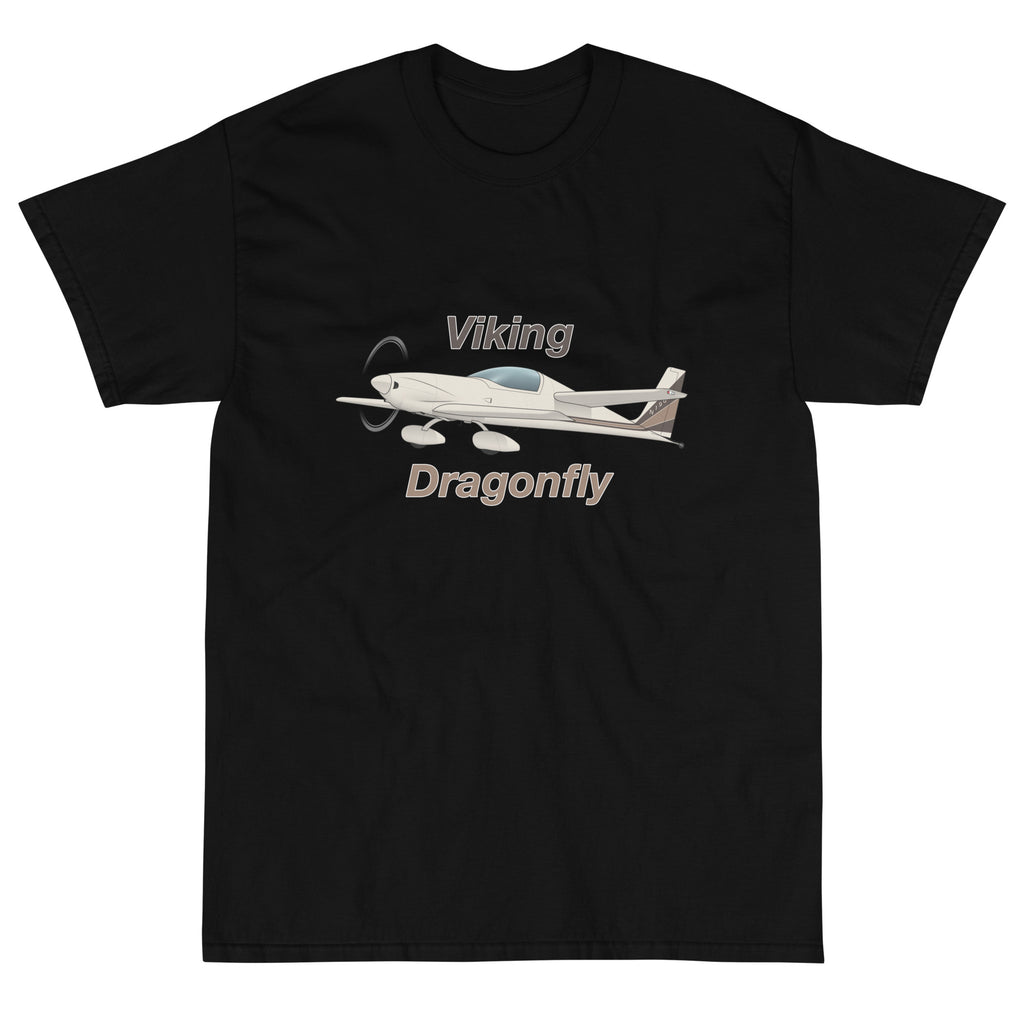 Viking Dragonfly Airplane T-shirt- Personalized with N#
