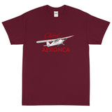 Aeronca Chief Custom Airplane T-Shirt (AIRJ5I389-R1)- Personalized with your N#