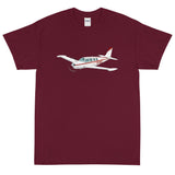 Custom Airplane T-Shirt (AIR2552FEA36-MG1) - Personalized w/ your N#