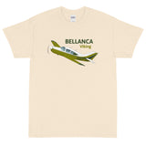 Bellanca Viking Custom Airplane T-Shirt (AIR25CM9B173-G1)- Personalized w/ your N#