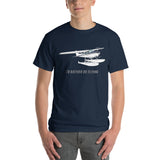 I'd Rather Be Flying Custom Airplane T-Shirt (AIR35JJ1856C-BG1) - Add Your N#