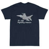 F-16C Fighting Falcon Custom Airplane T-Shirt