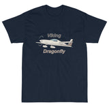 Viking Dragonfly Airplane T-shirt- Personalized with N#