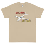 Socata TBM 850 Airplane T-Shirt - Personalized w/ Your N#