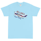 Bellanca Super Viking (Blue/Red) Airplane T-Shirt - Personalized w/ Your N#