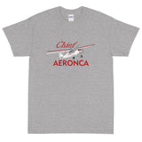 Aeronca Chief Custom Airplane T-Shirt (AIRJ5I389-R1)- Personalized with your N#