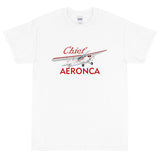 Aeronca Chief Custom Airplane T-Shirt (AIRJ5I389-R1)- Personalized with your N#