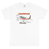 Grumman Cheetah Custom Airplane T-Shirt (AIR7IL385AA5-OB2)- Personalized with your N#