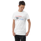 Flight Design CTLSi (Red/Blue) Airplane T-Shirt - Personalized with your N#