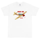 Yakovlev Yak 52 (Brown/Cream) Airplane T-Shirt - Personalized w/ Your N#