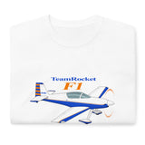 Team Rocket F1 (Blue/Orange) Custom Airplane T-Shirt