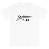 F-18 Jolly Rogers Airplane T-shirt