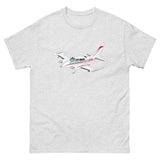 Custom Airplane T-Shirt (AIR35JJ310-RGB1) - Add Your N#