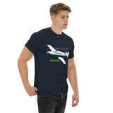 Mooney M20C (Green) Airplane T-shirt (AIRDFFM20C-G1) - Add Your N#