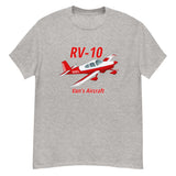 Van's RV-10 Airplane T-shirt- Personalized with N#