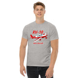 Van's RV-10 Airplane T-shirt- Personalized with N#
