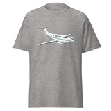 Custom Airplane T-Shirt (AIR255C12-B1) - Add Your N#