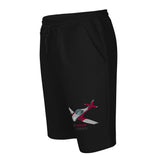 Men's Fleece Shorts - Add your Aircraft