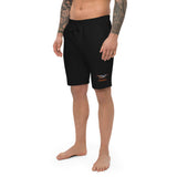Men's Embroidered Fleece Shorts - Add your Aircraft