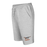 Men's Embroidered Fleece Shorts - Add your Aircraft