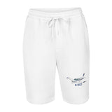 Men's Fleece Shorts - Add your Aircraft