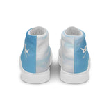 Custom Men’s High Top Canvas Shoes - Add your Aircraft
