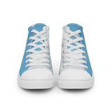 Custom Men’s High Top Canvas Shoes - Add your Aircraft