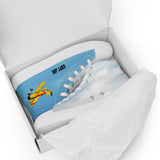 Custom Men’s High Top Canvas Shoes - Add your Aircraft
