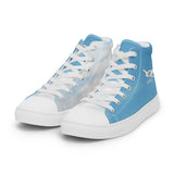 Custom Men’s High Top Canvas Shoes - Add your Aircraft