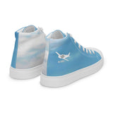 Custom Men’s High Top Canvas Shoes - Add your Aircraft