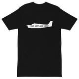 Custom Airplane Men’s MC1086 Premium Heavyweight T-shirt