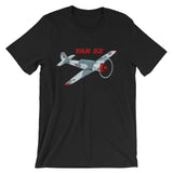 Yakovlev Yak-52 Airplane T-shirt - Personalized with N#