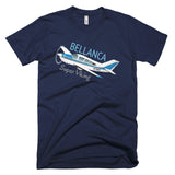 Bellanca Super Viking (Blue) Airplane T-shirt- Personalized with N#
