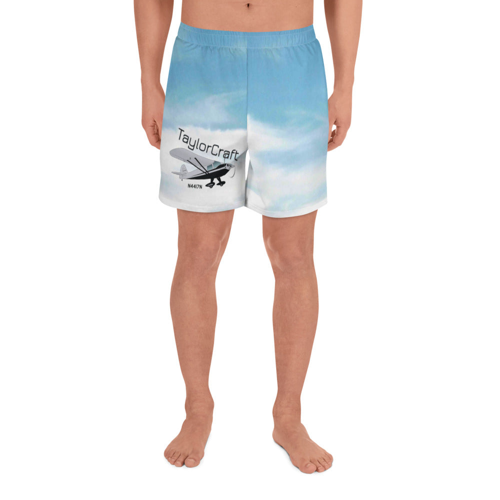 Custom All-Over Print Men's Athletic Long Shorts
