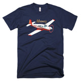 Mooney (Red) Airplane T-shirt - Personalized with Your N#