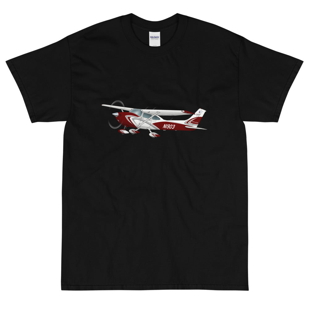 Airplane Custom T-Shirt - AIR35JJ182KLI2F-R1