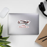 Custom Decals (Glossy) Pack of 3 - Personalized with your Airplane