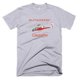 Eurocopter Gazelle Helicopter T-shirt - Personalized with Your N#