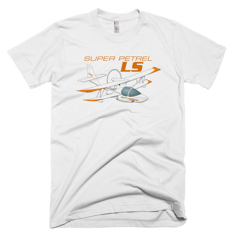 Super Petrel LS Airplane T-shirt - Personalized with N#