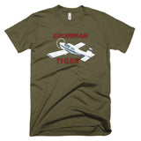 Grumman Tiger Airplane T-shirt - Personalized with Your N#
