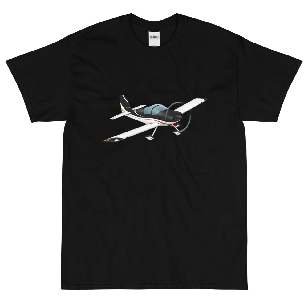 Airplane Custom T-Shirt AIRM1EIM9A-BR1 - Personalized with your N#