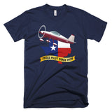 Texas Pilot Van's Aircraft RV-10 Airplane T-shirt - Personalized with N#