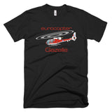 Eurocopter Gazelle Helicopter T-shirt - Personalized with Your N#