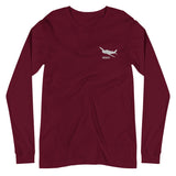 Custom Embroidered Bella + Canvas 3501 Long Sleeve Jersey Tee