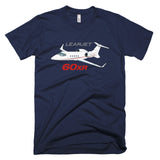 Learjet 60XR Airplane T-shirt - Personalized with N#