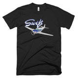 Globe / Temco Swift (Blue) Airplane T-shirt - Personalized with Your N#