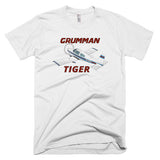 Grumman American Tiger Airplane T-shirt - Personalized with Your N#